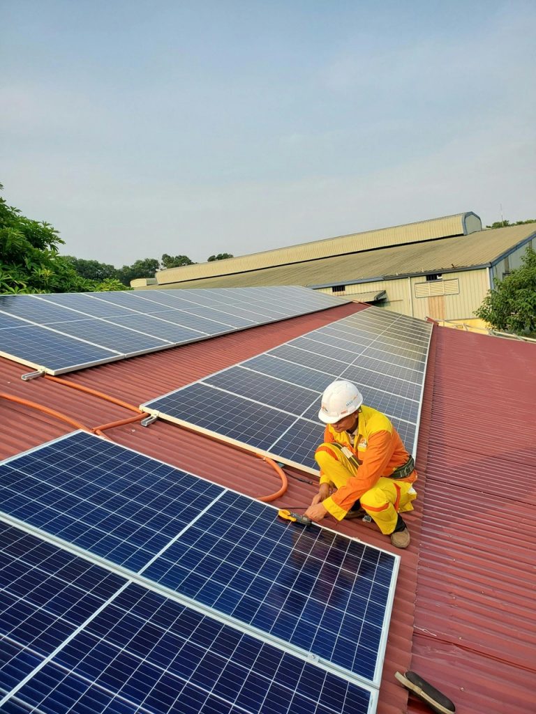 installation of solar